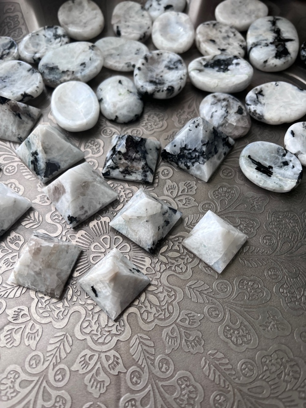Rainbow moonstone